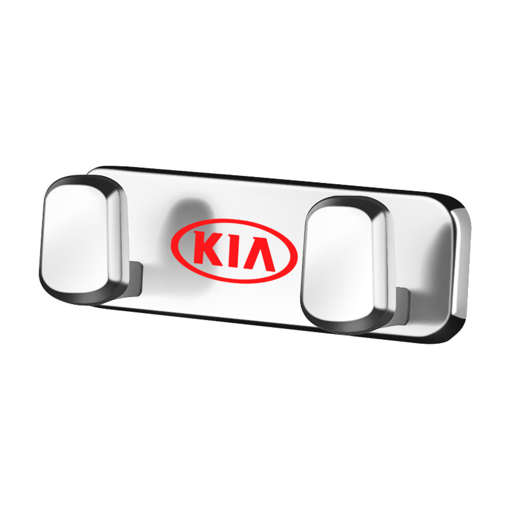 Car Double Hooks Organizer, Alloy Hook Hanging Storage Accessorie for KIA K5, K9, Sportage, Niro, Carnival, EV6, EV9, K8