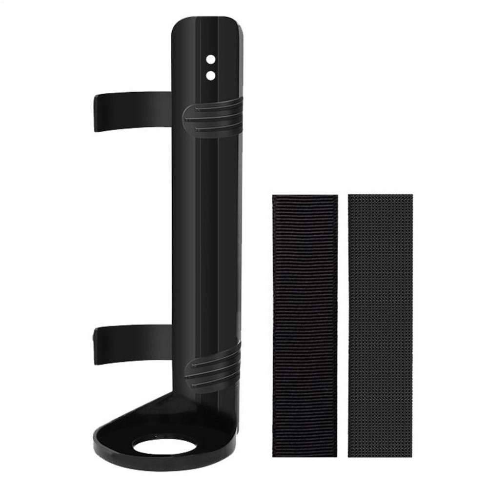 Universal Car Fire Extinguisher Mount, Dual Purpose Home, Auto Bracket with Velcro, Adhesive Tape for Secure Trunk Rack