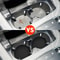 2pcs Car Auto Cup Holder Anti-Slip Insert Coasters, Soft Silicone Pads, Universal Fit for Most Cup, Interior Accessories