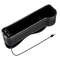 New Car Crevice Storage Box with 2 USB Charger – Colorful LED Seat Gap Organizer for Phones, Cards & Bottles