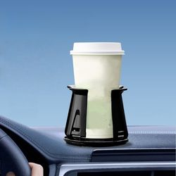 car beverage holder, adhesive cup storage rack, drink rack for cars, secure bottle cup holder auto accessories