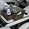 Multi-Pocket Car Arm Rest Cushion, Center Console Cushion with Cup Holder, Tissue Storage, Elbow Support Pad