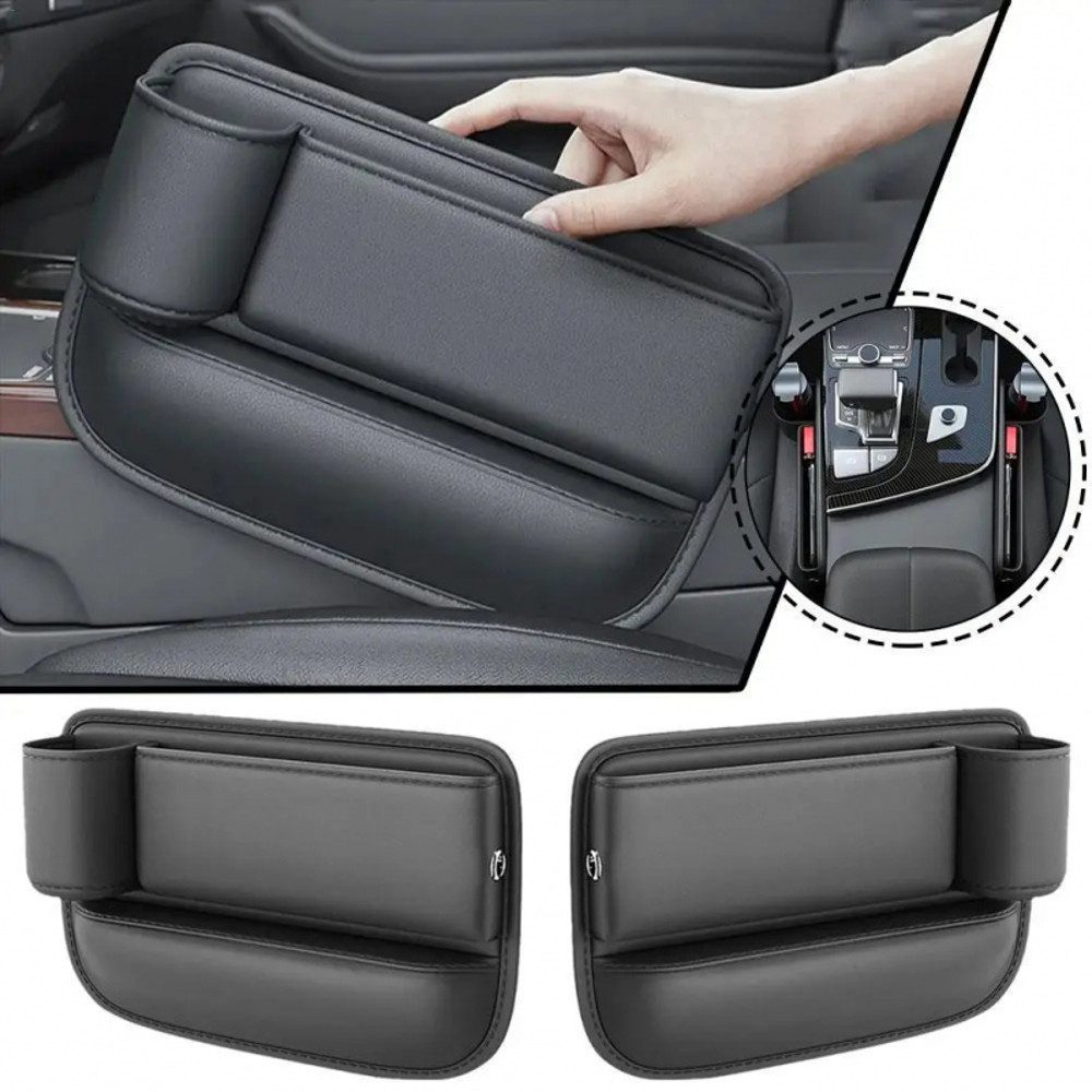 Multi Functional Car Seat Gap Filler Bag Cup Holder Premium Storage Organizer For Cars 0