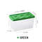 Kids Building Block Storage Box with Handle, Stackable Toy Organizer, Dust Proof Container for Household Toy Storage