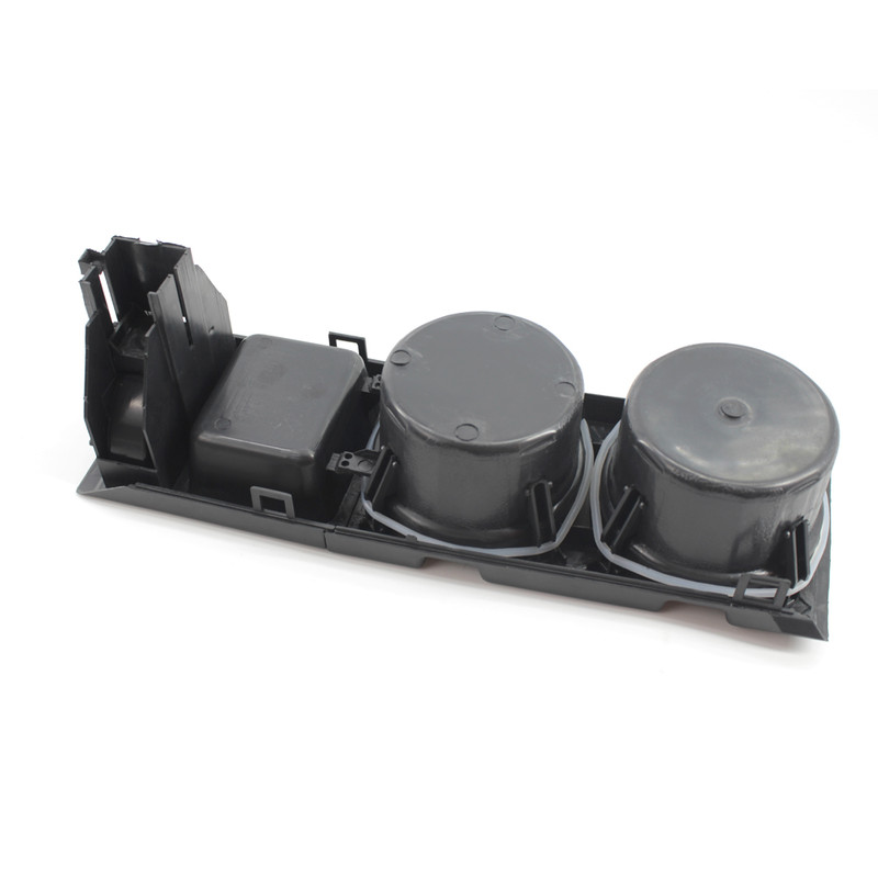 New Double Hole Car Styling Front Center Console Storage Box Coin, Cup Holder for BMW E46 Series (1999-2006)