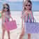 Mini EVA Waterproof Beach Bag for Women, Kids, Summer Storage Basket, Picnic Tote, Jelly Shopping Bag, Anti-Deformed Bag