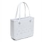 Mini EVA Waterproof Beach Bag for Women, Kids, Summer Storage Basket, Picnic Tote, Jelly Shopping Bag, Anti-Deformed Bag
