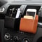 Premium PU Leather Car Air Vent Hanging Storage Box, Phone Bag & Car Interior Accessories Holder