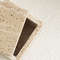 Modern Natural Travertine Storage Box, Elegant Cover Design for Home, Hotel, Desktop Decoration