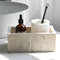 Modern Natural Travertine Storage Box, Elegant Cover Design for Home, Hotel, Desktop Decoration