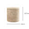 Modern Natural Travertine Storage Box, Elegant Cover Design for Home, Hotel, Desktop Decoration