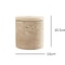 Modern Natural Travertine Storage Box, Elegant Cover Design for Home, Hotel, Desktop Decoration