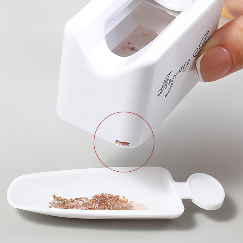 Professional Double Layer Glitter Powder, Drill Nail Art Storage Box, Portable Jewelry Recycling Container Manicure Tool