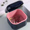 Plastic Nail Tool Sterilizer Box, Manicure Drill Bits Cleaning Box, Soaking Tray, Salon Storage Container Case for Salon