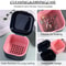 Plastic Nail Tool Sterilizer Box, Manicure Drill Bits Cleaning Box, Soaking Tray, Salon Storage Container Case for Salon