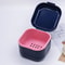 Plastic Nail Tool Sterilizer Box, Manicure Drill Bits Cleaning Box, Soaking Tray, Salon Storage Container Case for Salon