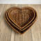 Heart-Shaped Woven Storage Basket, Multi Simulation Rattan Desktop Basket for Bread, Fruit, Restaurant Serving Display