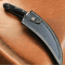 High Carbon Steel Knife GhostfaceInspired Movie Prop Replica Leather Sheath Included 2