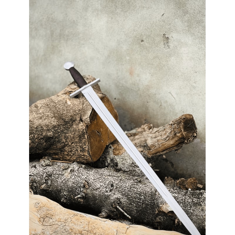 Handmade Forged High Carbon Steel Viking Sword With Wooden Scabbard 36I Nch Cosplay Display 0