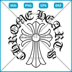 logo chrome hearts 4 svg