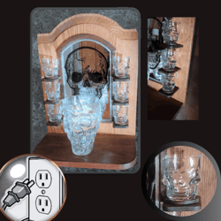 skulley - wall bar & accent wall light