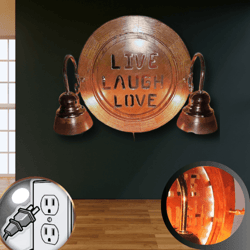 inspiration - wall sconce art
