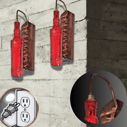 lightning in a bottle - wall sconce