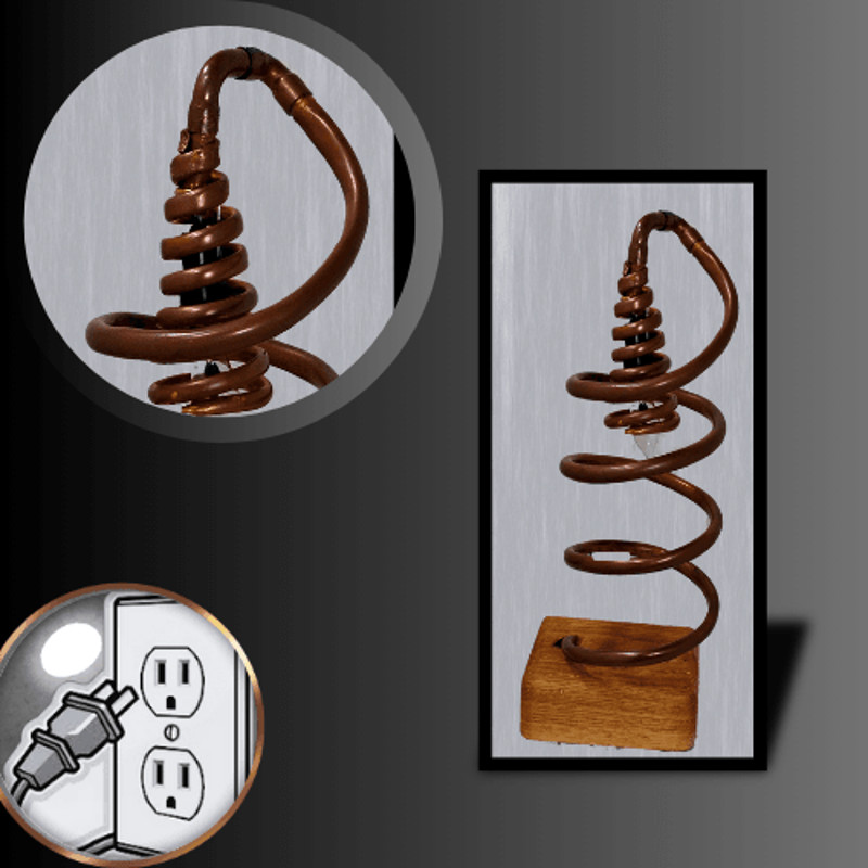 Merlins Hat Steampunk Table Lamp 0