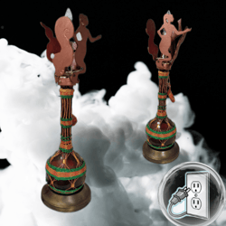 genie in a bottle lamp