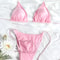 Sexy Triangle Mini Bikini Sets Micro Thongs Swimsuit Women Bikini Bandage Bathing Suit Beachwear P