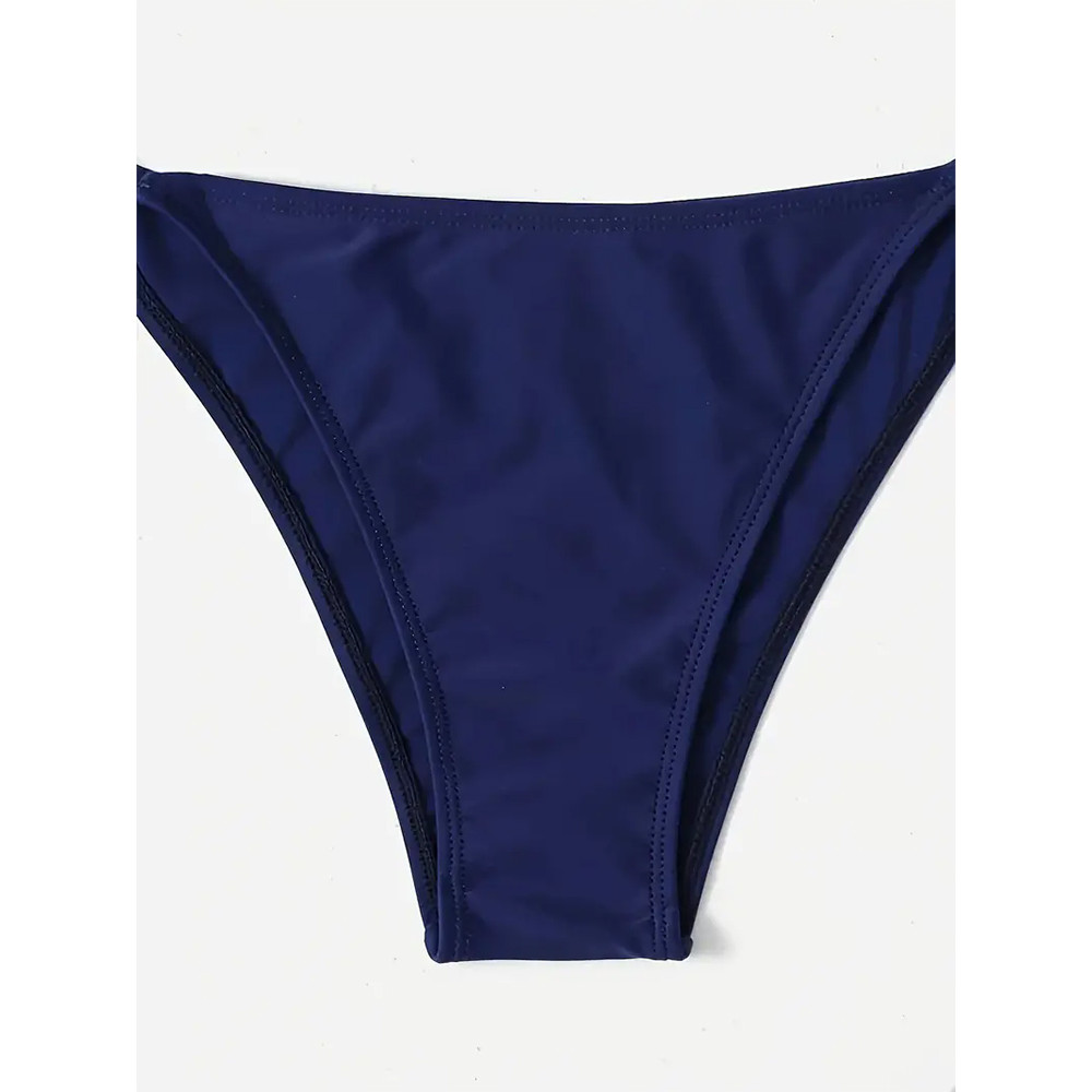 Sexy Swimwear Thong Bikini Set Sexy New Navy Blue Swimsuits Woman Sexy Bathing Suits With Bikinis T 4