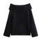 Women Fashion Solid Off Shoulder Casual Knitwear Chic Top Sweater Long Sleeve Knitted Pullover For 5