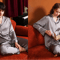 High Quality Couple Pajamas Women Ice Silk Loungewear Men Satin Sleepwear Set Classic Autumn Summer 13