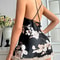New Ice Silk Sleeping Dress, Summer Breathable Thin Short Skirt, Ladies Home Wear Simulation Silk Slip Dress, Sexy Pajam