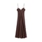 Summer Sexy Satin Textured Dress Womens Temperament Suspender Fashion New Summer Products 2