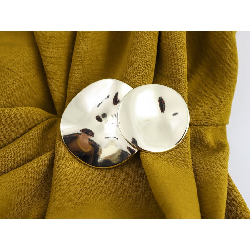 Summer New Womens Casual Fashion Simple Pleated Decoration Temperament Round Neck Sleeveless Midi D 4