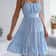 Casual Vacation Ruffled Camisole Dress, Spring Summer Women's Solid Dresses, Valentine's Day Pink Blue Woman Clothing