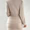 Women's Autumn Winter Knitted Sweater Mini Dress, Female Casual Solid Wrap V-neck, Long Sleeve Warm Bodycon Short Dresse
