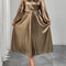 Surplice Neck Long Sleeve Elegant Party ALine Dress Autumn New Womens High Waist Slim Maxi Long Dre 0