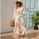 Women Maxi Dresses Bohemian Casual, Full Sleeve High Waist Beach Woman Chiffon Floral Long Dress