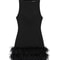Women Black Sleeveless Corset Dress Woman Off Shoulder Luxury Short Party Dress For Women 2
