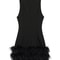 Women Black Sleeveless Corset Dress Woman Off Shoulder Luxury Short Party Dress For Women 3