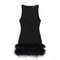 Women Black Sleeveless Corset Dress Woman Off Shoulder Luxury Short Party Dress For Women 6