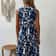 Women Boho Print Mini Dress, Summer Elegant Sleeveless Neck Ruffle A Line Tank Dress, Casual Loose Oversize Beach Party