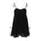 Chiffon Strapless Backless Sexy Aline Dress Women Spaghetti Strap Party Bodycon Mini Summer Dress 4