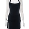 Spicy Girl Tight Fitting Dress, Summer New Solid Color Backless Hollow Hanging Neck Style