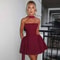 Deep V Off Shoulder Backless Sexy A Line Dress, Elegant Party Bodycon Mini Summer Dress for Women Vestidos
