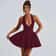 Deep V Off Shoulder Backless Sexy A Line Dress, Elegant Party Bodycon Mini Summer Dress for Women Vestidos