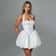 Deep V Off Shoulder Backless Sexy A Line Dress, Elegant Party Bodycon Mini Summer Dress for Women Vestidos
