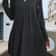 Irregular Brushed Ribbed Knit Dress, Autumn Winter Bohemian Solid Color Dress for Women